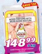 Goldi Frozen Mixed Chicken Portions-5kg