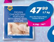 Price First Frozen Mixed Chicken Portions-1.7kg