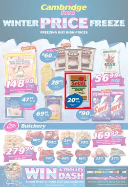 Cambridge Food Gauteng : Winter Price Freeze (25 June - 8 July 2018), page 1