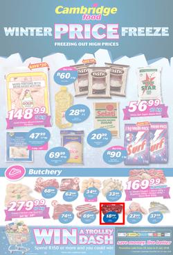 Cambridge Food Gauteng : Winter Price Freeze (25 June - 8 July 2018), page 1