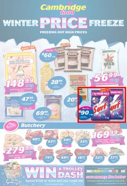 Cambridge Food Gauteng : Winter Price Freeze (25 June - 8 July 2018), page 1