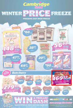 Cambridge Food Gauteng : Winter Price Freeze (25 June - 8 July 2018), page 1