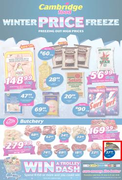 Cambridge Food Gauteng : Winter Price Freeze (25 June - 8 July 2018), page 1