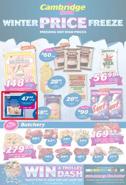 Cambridge Food Gauteng : Winter Price Freeze (25 June - 8 July 2018), page 1