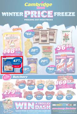 Cambridge Food Gauteng : Winter Price Freeze (25 June - 8 July 2018), page 1