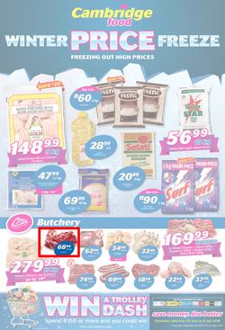 Cambridge Food Gauteng : Winter Price Freeze (25 June - 8 July 2018), page 1