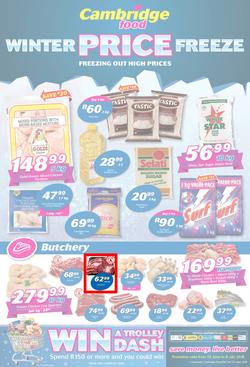 Cambridge Food Gauteng : Winter Price Freeze (25 June - 8 July 2018), page 1