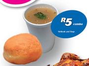 Vetkoek And Soup-Combo