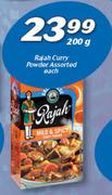 Rajah Curry Powder-200g Each