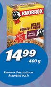 Knorrox Soya Mince-400g Each