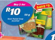 Knorr Packet Soup Assorted-3x50g