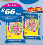 Cambridge Food Super Maize Meal-2x10kg