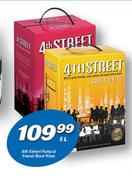 4th Street Natural Sweet Rose Wine-5Ltr