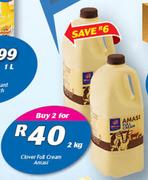 Clover Full Cream Amasi-2x2Kg