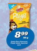 Simba Playz Flavoured Potato Snack-110g Each