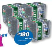 Castle Lite Cans-4x6x500Ml
