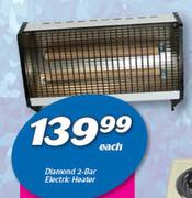 Diamond 4 Bar Electric Heater