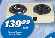 Diamond Double Spiral Hot Plate