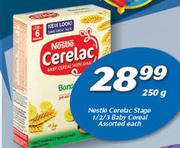 Nestle Cerelac Stage 1/2/3 Baby Cereal Assorted-250g Each