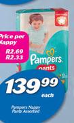 Pampers Nappy Pants Assorted-Each