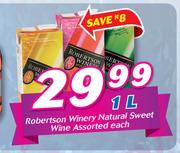 Robertson Winery Natural Sweet Wine Assorted-1L