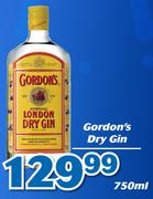Gordon's Dry Gin-750ml