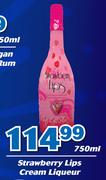 Strawberry Lips Cream Liqueur-750ml