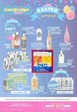 Cambridge Liquor Gauteng : Easter Carnival (11 Apr - 23 Apr 2019), page 1