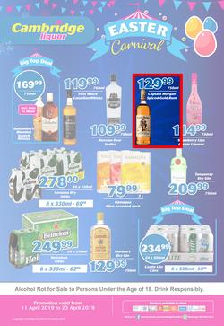 Cambridge Liquor Gauteng : Easter Carnival (11 Apr - 23 Apr 2019), page 1