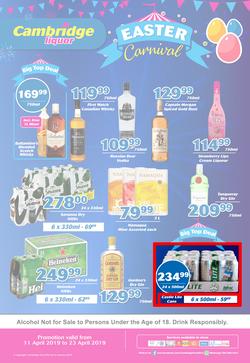 Cambridge Liquor Gauteng : Easter Carnival (11 Apr - 23 Apr 2019), page 1