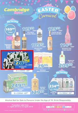 Cambridge Liquor Gauteng : Easter Carnival (11 Apr - 23 Apr 2019), page 1
