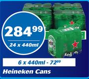 Heineken Cans-24 x 440ml