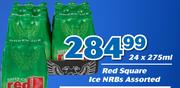 Red Square Ice NRBs Assorted-24x275ml