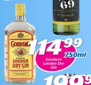 Gordon's London Dry Gin-750ml