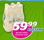 Bernini NRBs Assorted-6 x 275ml Each