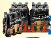 Carling Black Label NRBs-6 x 340ml