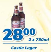 Castle Lager-2x750ml