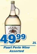 Paarl Perle Wine Assorted-2Ltr