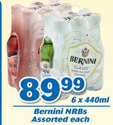 Bernini NRBs Assorted-6x440ml Each