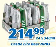 Castle Lite Beer NRBs-6x340ml