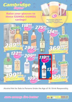 Cambridge Liquor Gauteng : July Month-End (24 July - 7 Aug 2018), page 1