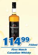 First Watch Canadian Whisky-750ml