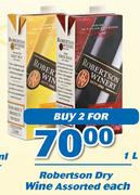 Robertson Dry Wine Assorted-2x1Ltr