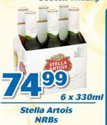 Stella Artois NRBs-6x330ml