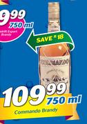 Commando Brandy-750ml