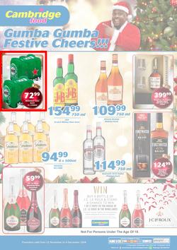 Cambridge Liquor Gauteng : November Month End (22 Nov - 4 Dec 2018), page 1