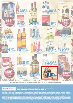 Cambridge Liquor Gauteng : November Month End (22 Nov - 4 Dec 2018), page 2