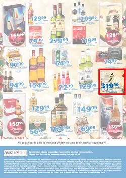 Cambridge Liquor Gauteng : November Month End (22 Nov - 4 Dec 2018), page 2