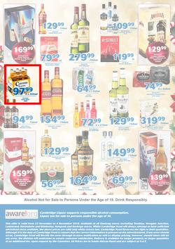 Cambridge Liquor Gauteng : November Month End (22 Nov - 4 Dec 2018), page 2
