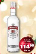 Smirnoff 1818 Vodka-750ml